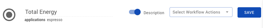 Workflow Header